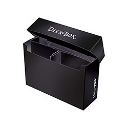 DECK BOX DUAL/OVERSIZED BLACK