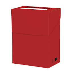 DECK BOX SOLID RED