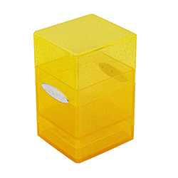 UPDBSTGY-DECK BOX SATIN TOWER GLITTER YELLOW