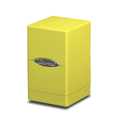 UPDBSTY-DECK BOX SATIN TOWER LEMON YELLOW