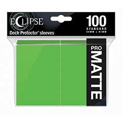 UPDPMAEC1LG-SOLID DP ECLIPSE MATTE 100CT LIME GREEN