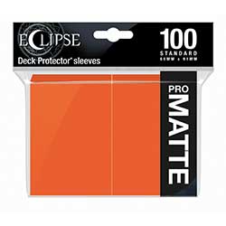 UPDPMAEC1PO-SOLID DP ECLIPSE MATTE 100CT PUMPKIN ORANGE