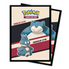 UPDPPOSM-POKEMON SNORLAX & MUNCHLAX DECK PROTECTORS