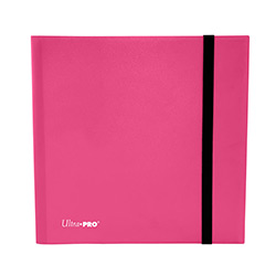 UPPB12PEHP-PRO BINDER 12 POCKET ECLIPSE HOT PINK