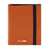 UPPB2PEPO-PRO BINDER 2 POCKET ECLIPSE PUMPKIN ORANGE