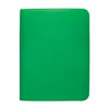 UPPB9ZG-PRO BINDER 9 POCKET VIVID ZIPPERED GREEN