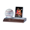 USSWBBCD-BALL/CARD HOLDER WOOD DARK