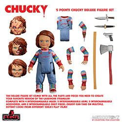5 POINTS CHUCKY DELUXE FIGURE SET