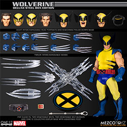 ONE:12 FIG WOLVERINE DELUXE STEEL BOOK EDITION