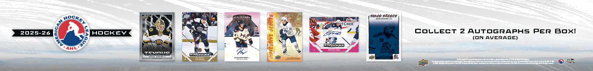 UPPER DECK 2026 AHL
