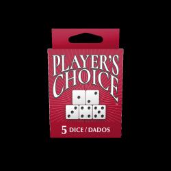 BVP00302-PLAYER'S CHOICE DICE (6)