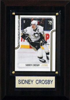 CICP46HPPSC-NHL PLAQUE W/CARD 4X6 PENGUINS SIDNEY CROSBY