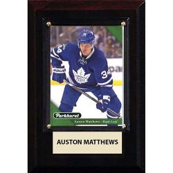 NHL PLAQUE W/CARD 4X6 LEAFS AUSTON MATTHEWS