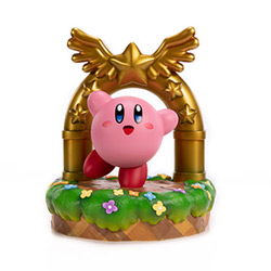 DHCF4F3009716-KIRBY AND THE GOAL DOOR PVC STATUE 9''