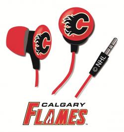 NHL EAR BUDS - FLAMES (6)