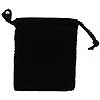 KP04159-DICE BAG CLOTH 4'' x 5'' BLACK