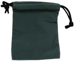 KP04169-DICE BAG CLOTH 4'' X 5'' GRAY