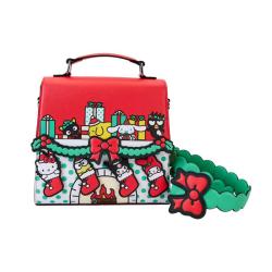 LFSANTB1727-LOUNGEFLY SANRIO WINTER WONDERLAND CROSSBODY