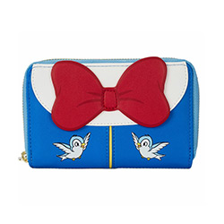LFWDWA1954-LOUNGEFLY DISNEY SNOW WHITE BOW HANDLE WALLET