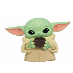 MG28924-FIGURAL BANK MANDALORIAN THE CHILD W/CUP