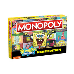 MON096712-MONOPOLY SPONGEBOB SQUAREPANTS MEME -OOP