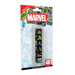 MONAC011700-DICE SET 6PC MARVEL VILLAINS - OOP
