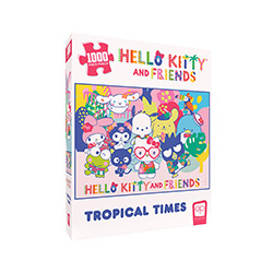 MONPZ075834-PUZZLE 1000PC HELLO KITTY TROPICAL TIMES - OOP