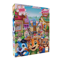 MONPZ147757-PUZZLE 1000PC SWEET ESCAPES WELCOME TO