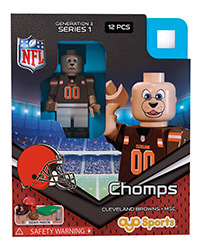 OYOFCLBS-NFL FIG BROWNS CHOMPS M