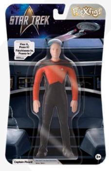 TCGFFSTCA1-FLEXFIGS STAR TREK CAPTAINS ASSORTMENT (12)