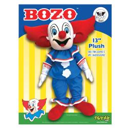 TOYNK BOZO THE CLOWN 13'' PLUSH