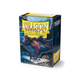 UATDS11002-DRAGON SHIELD MATTE BLACK RHIPODON 100CT