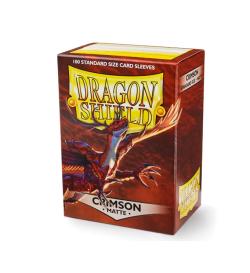 DRAGON SHIELD MATTE CRIMSON LOGI 100ct