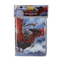 UATDS39504-DRAGON SHIELD ZIPSTER FOLIO THE RAID