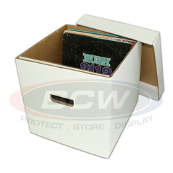 UBCWBX33RPMBOX-33 1/3 RPM VINYL STORAGE BOX-10CT