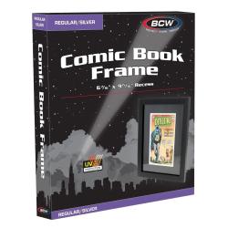 UBCWCBFSIL-COMIC BOOK FRAME SILVER AGE (BLACK)