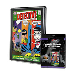 COMIC BOOK SHOWCASE SILVER UV