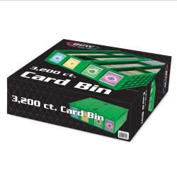 UBCWCCB3200GRN-3,200CT COLLECTIBLE PLASTIC CARD BIN GREEN