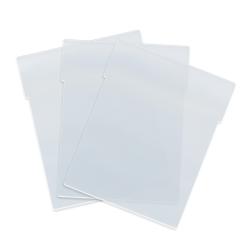 UBCWCCPCLE-1,600 & 3,200CT COLLECT. CARD BIN PARTITIONS CLEAR