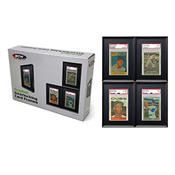UBCWICFGBLK-CARD FRAME INTERLOCKING GRADED 4-PACK