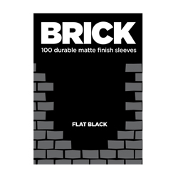 ULGBRKBLK-BRICK SLEEVES FLAT BLACK
