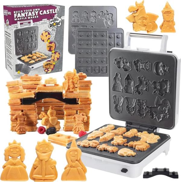 UMBCCP6018-FANTASY CASTLE WAFFLE MAKER