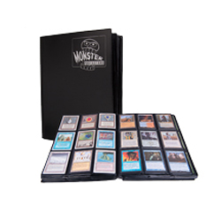 UMBMONMMB-9 POCKET MEGA MONSTER BLACK MATTE BINDER