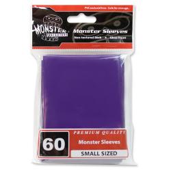 UMBMSLSGNPRP-MONSTER SLEEVES YGO/SMALL GLOSSY PURPLE 60CT