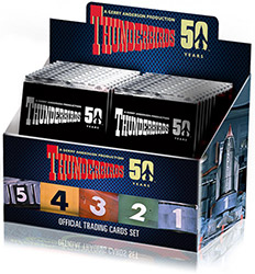 UNSTB50TH-THUNDERBIRDS 50TH ANNIVERSARY TRADING CARDS