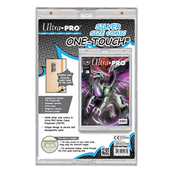 UPC1TS-COMIC SILVER ONE-TOUCH MAGNETIC HOLDER