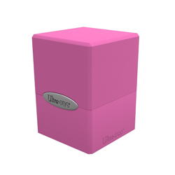 UPDBSCHP-DECK BOX SATIN CUBE HOT PINK