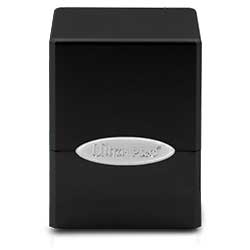 UPDBSCJB-DECK BOX SATIN CUBE JET BLACK