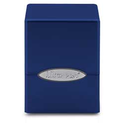 DECK BOX SATIN CUBE PACIFIC BLUE