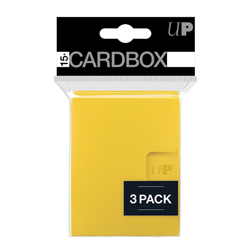 UPDBSO15Y-CARD BOX PRO 15+ YELLOW 3-PACK